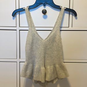 Free People Intimately Grey Tank XS